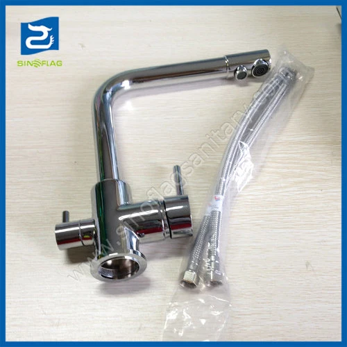 3 Way Kitchen Drinking Faucet with Pure Water Flow Filter Tap