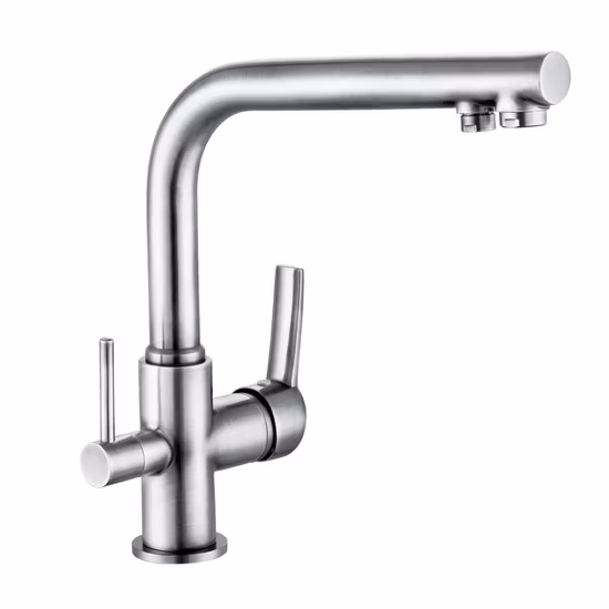 2 Aerators Brass 3 Ways Filter Water Pure Drinking Water Faucets